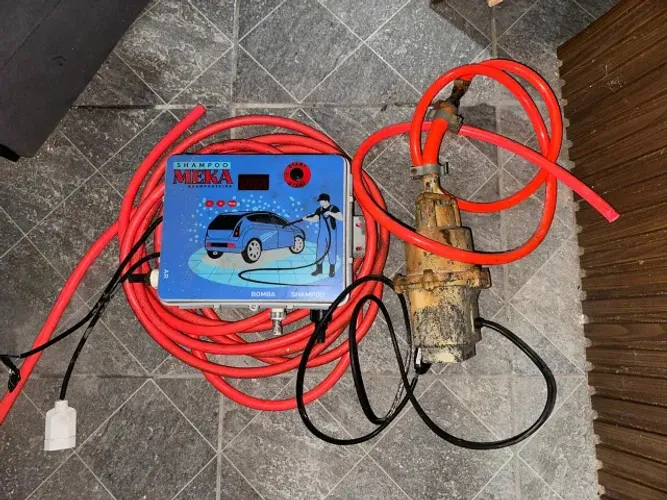 SHAMPOOZEIRA ELETRÔNICA MEKA 220V COMPLETA - R$ 350,00