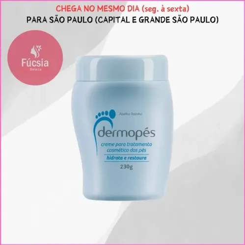 Creme dermopes abelha rainha restauração de rachaduras
