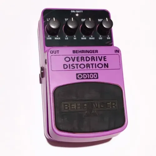 Pedal Behringer OD100 - Overdrive/Distortion - Aceito Troca