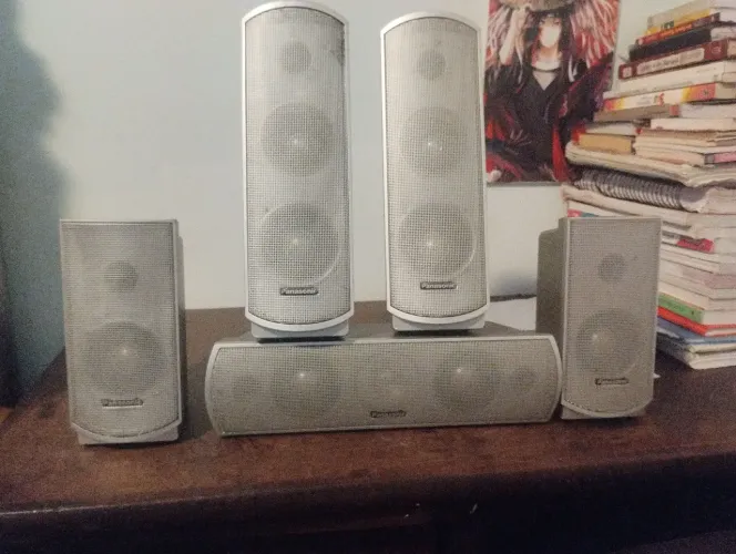 Caixas de som passivas Panasonic home theater