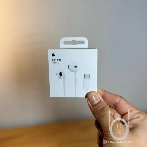 EarPods USB C Lacrado / Nota fiscal / No cartão até 18x