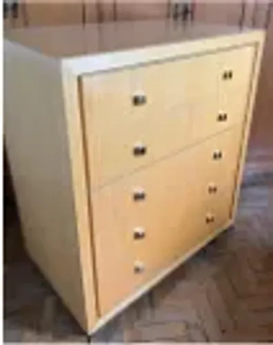 Conjunto com Cômoda + criado mudo + móvel baixo de apoio