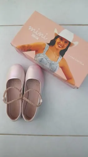 Sapatilha Mini Sua Cia + Ana Castela - Brilho e Estilo Boiadeira