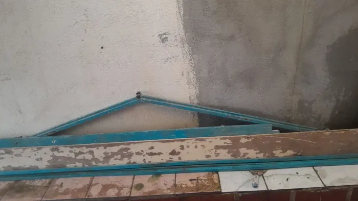 Barraca de ferro para feira