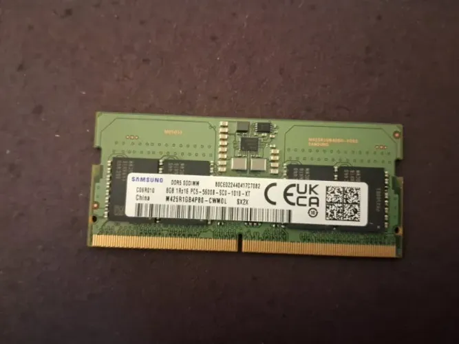 Memória RAM 8GB DDR5 5600MHz Samsung (SODIMM)