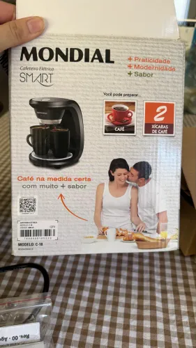 Cafeteira elétrica smart Mondial