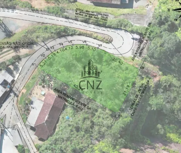 Terreno à venda em Brusque-SC, no bairro Poço Fundo - 708,62 m² de área disponível!