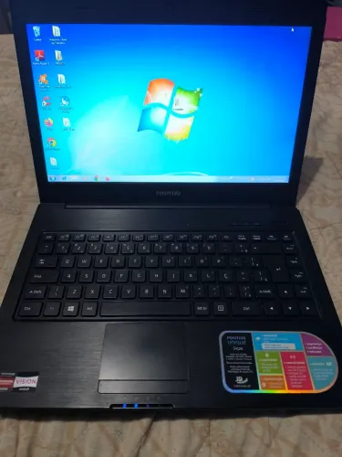 Notebook Positivo para estudo Sem o carregador 