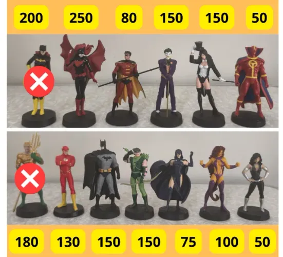 Mega Coleção Miniaturas Eaglemoss Marvel e DC + Fascículo - Lote ou separadas
