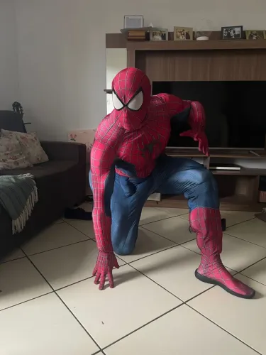 Fantasia de Luxo  Homem Aranha com músculo 