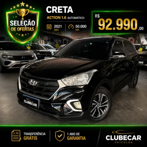 Hyundai Creta Action 1.6 16V Flex AUT 2021