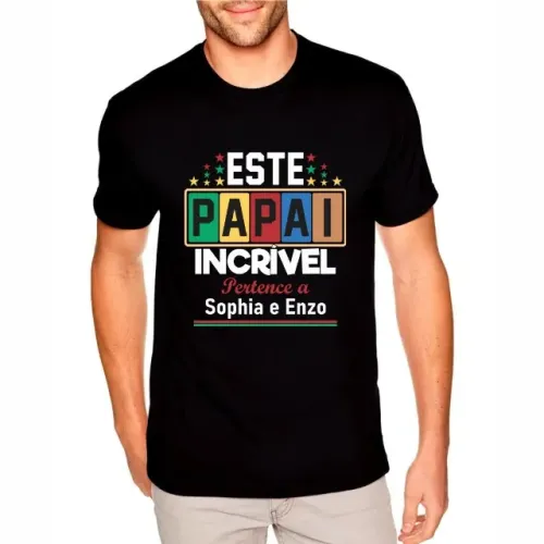 Camiseta dia dos Pais