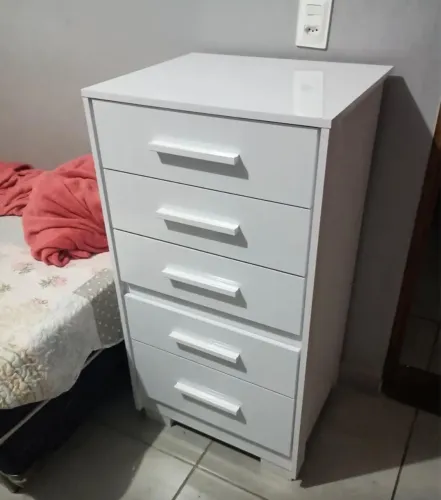 Mesa de cabeceira com 5 gavetas Entregas em até 72 HRS!!!Imperdível 