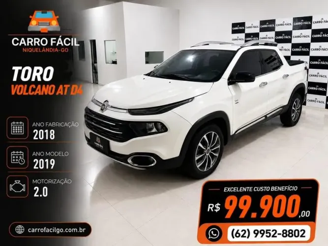 Fiat Toro Volcano 2.0 16V 4X4 TB Diesel Aut. 2019