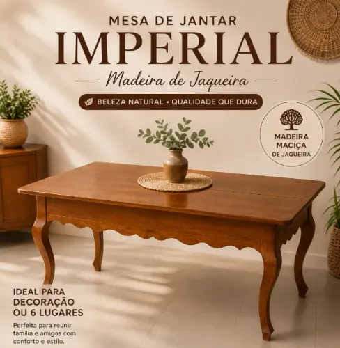 Mesa de Jantar Imperial