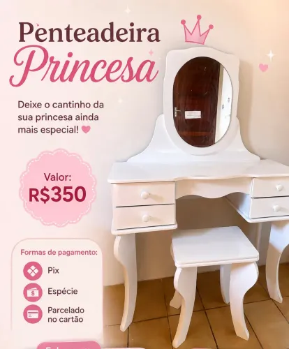 Penteadeira Princesa