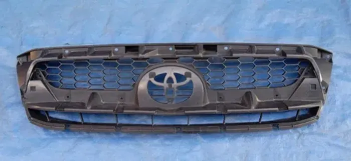 Grade Dianteira Toyota Hilux Srv Sr 2009 - 2012 Avaria Preto Fosco