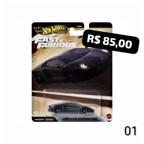 Hotwheels Lamborguini Aventador (premium)