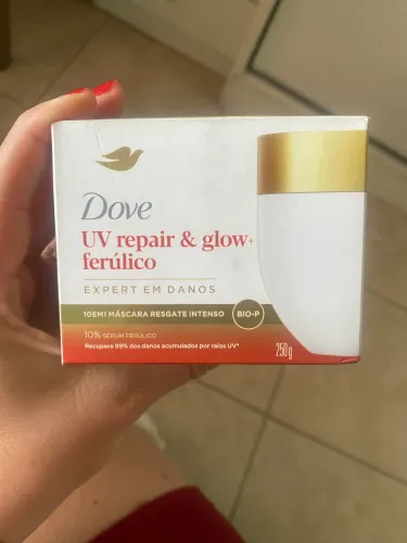 Máscara Capilar Dove 10 em 1 UV repair & glow+ferúlico 250g