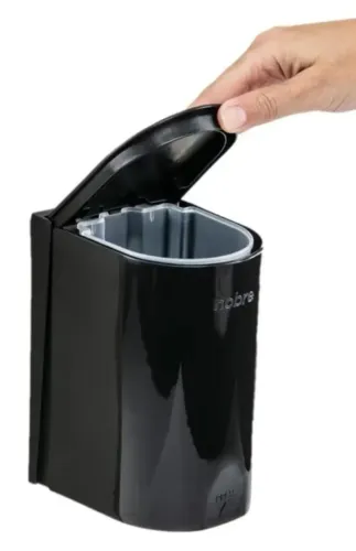 Dispenser de Sabonete Líquido e Álcool em gel Preto Nobre