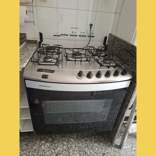 Fogão Brastemp 5 bocas embutido