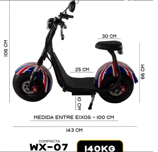 Mini SCOOTER eLÉTRICA Wx07
