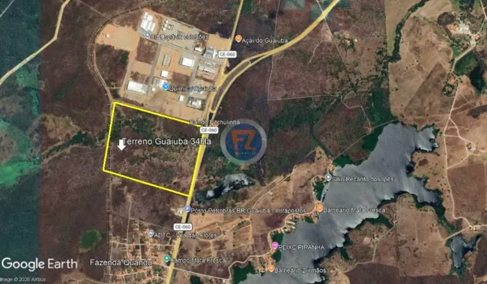 Terreno urbano em Guaiuba - 34 ha
