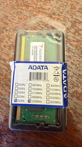 Memória ram para notebook ddr4 8 gb