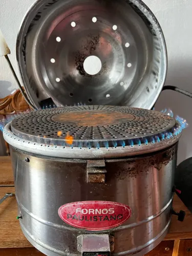 Forno paulistano para pizza