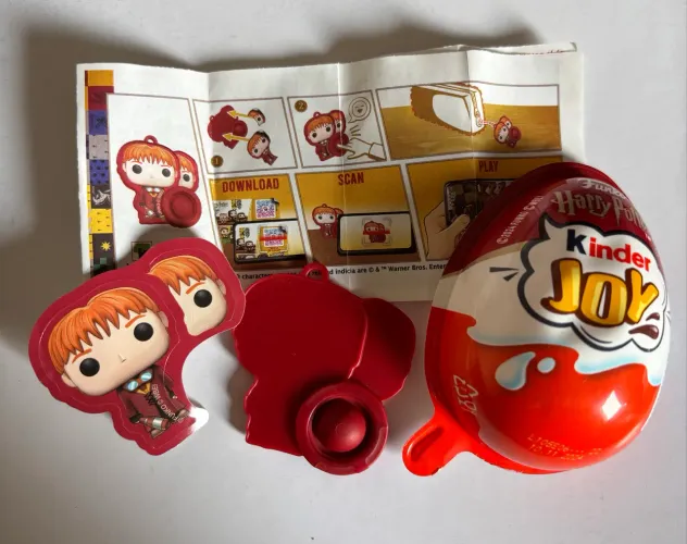 Mini pop-it Fred e Jorge - Kinder Joy Harry Potter