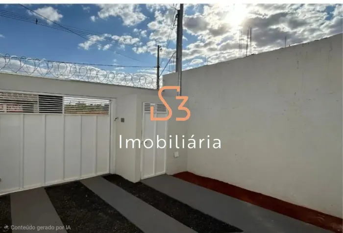 Casa para locação em Uberlândia-MG, bairro Laranjeiras! 2 quartos, 1 suíte, 1 vaga, 68m².
