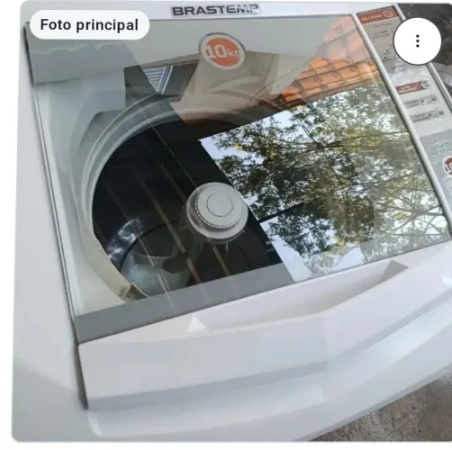 Máquina de lavar funcionando tudo perfeitamente com garantia
