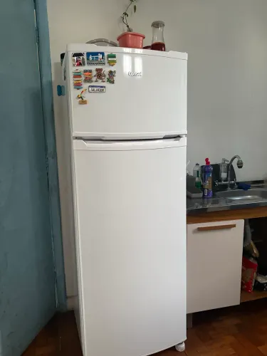 Geladeira Refrigerador Consul Duplex Branco Usado Gelando Perfeitamente