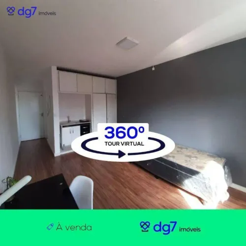 Kitnet com 1 dormitório para alugar, 17 m² por R$ 1.764,67/mês - Jardim Bonfiglioli - São