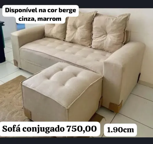 Sofá conjugado 
