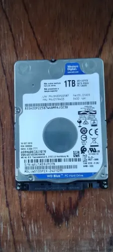 Hd notebook 1 tera