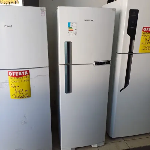 Geladeira Duplex Brastemp 375L Branca IMPERDÍVEL