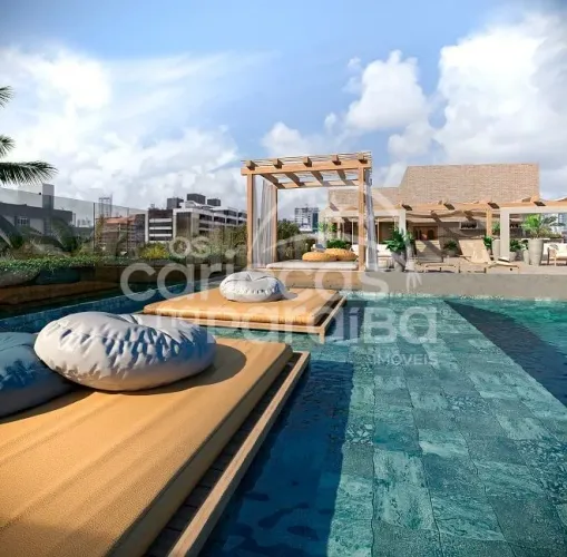 Flat com 2 dormitórios à venda, 51 m² por R$ 856.000,00 - Jardim Oceania - João Pessoa/PB