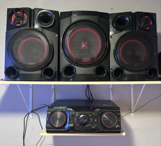 Som LG Cm 8450 Bluetooth 2250w RMS