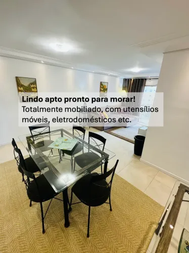 Apartamento para aluguel possui 90 metros quadrados com 3 quartos