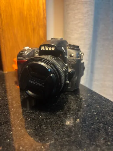 Câmera Fotográfica Profissional Nikon D7000 lente 50mm pouquíssimo usado