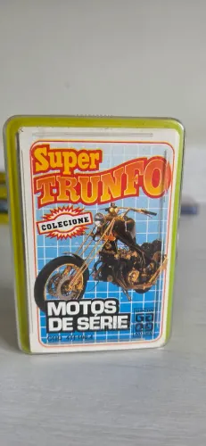 Super Trunfo Motos de Série Zerado Completo