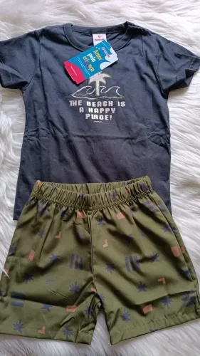 Conjunto infantil verão menino