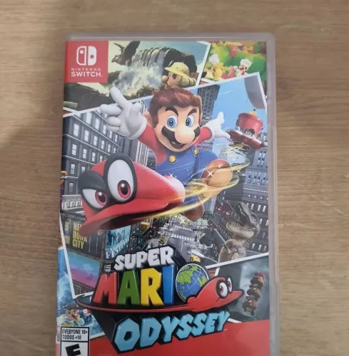 Vendo ou troco Jogo Mario Odyssey Nintendo Switch