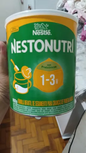 Leite Nestonutri crianças de 1 a 3 anos