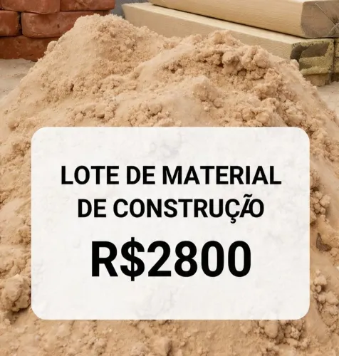 Lote Material de construção