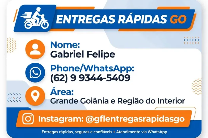 Entrega de pequenas encomendas e documentos com agilidade e segurança..