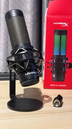 Microfone Hyperx Quadcast S RGB USB