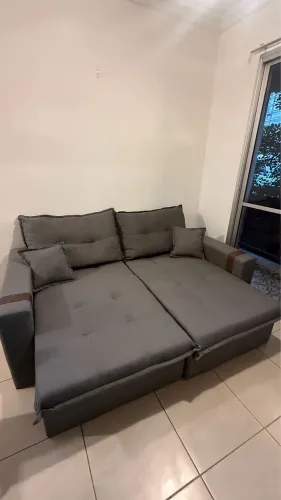 Sofá-Cama Ipanema 3 Lugares 2m | Semi Novo | Excelente Estado