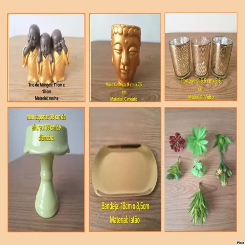 Kit decoração 